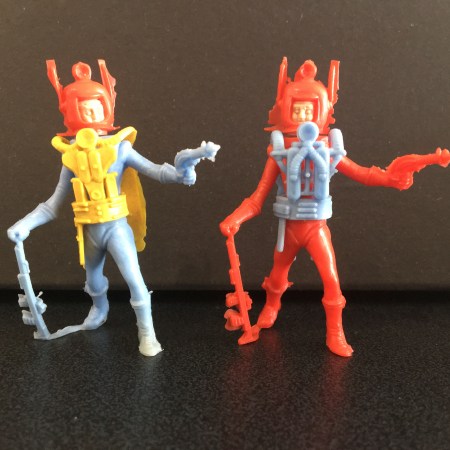 Cherilea Toy spacemen