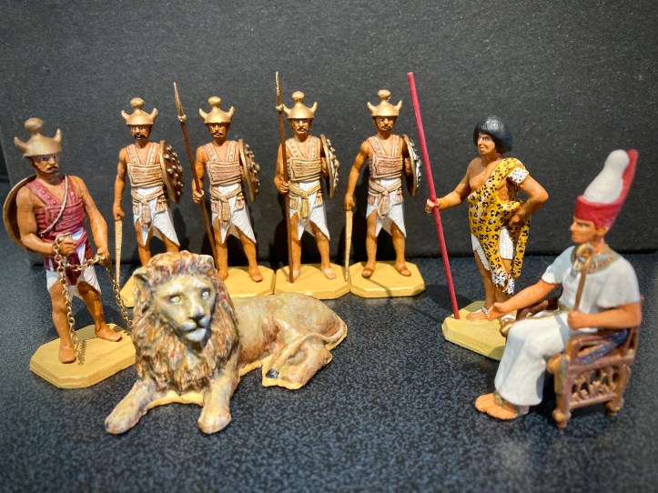 Rose Egyptian Sherden guard